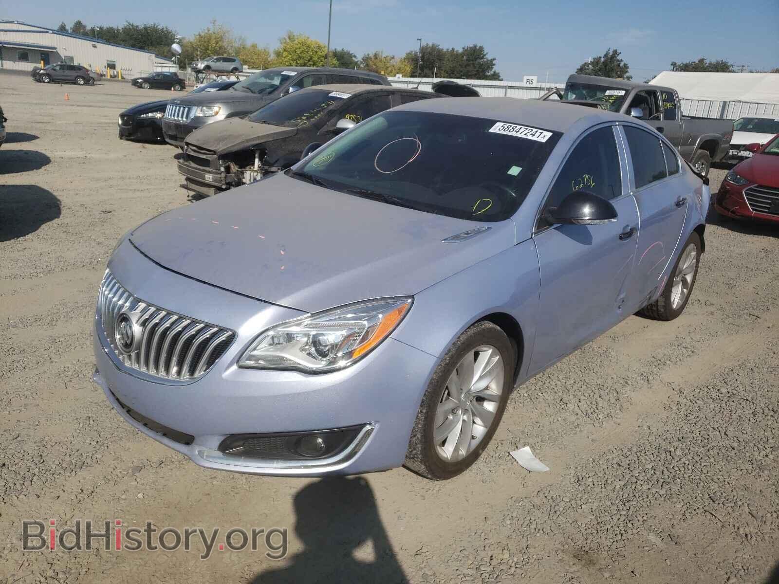 2014 BUICK REGAL - VIN: 2G4GR5GX4E9206855 - Фото 2