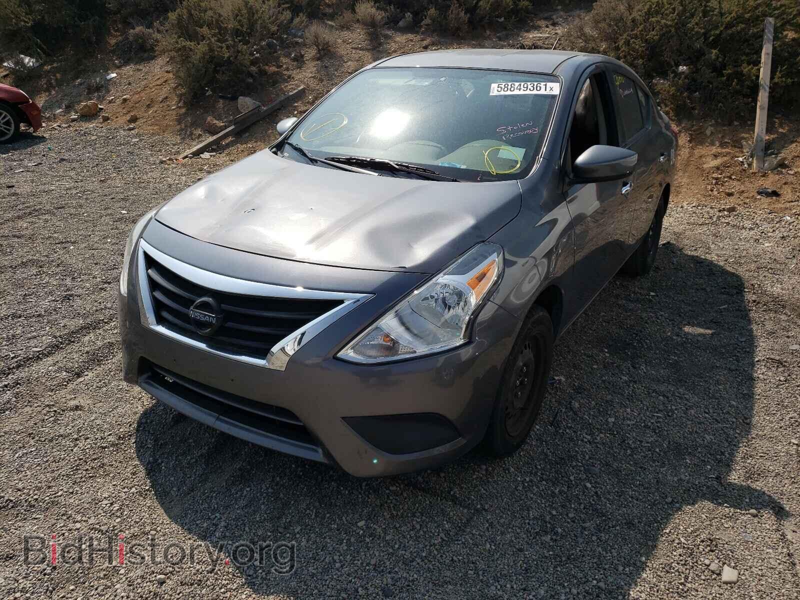 2018 NISSAN VERSA - VIN: 3N1CN7AP3JL878564 - Фото 2