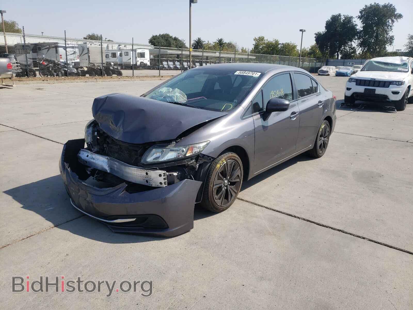 2014 HONDA CIVIC - VIN: 19XFB2F54EE267014 - Фото 2