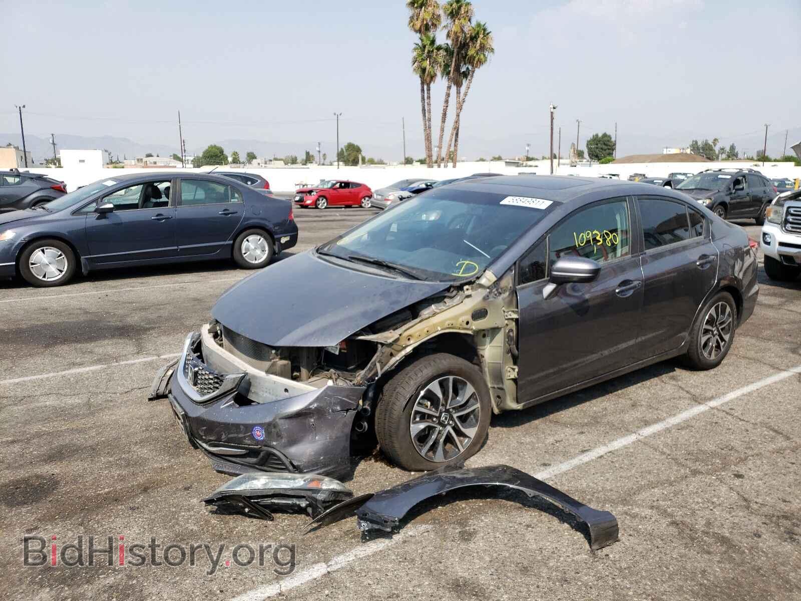 2015 HONDA CIVIC - VIN: 2HGFB2F87FH547186 - Photo 2