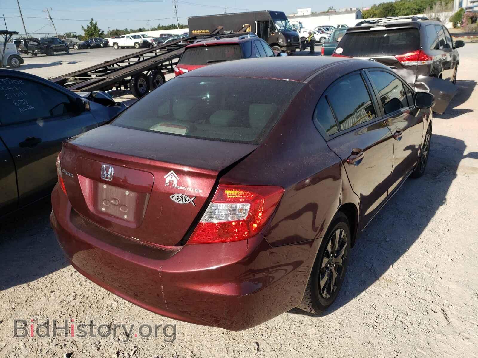 2012 HONDA CIVIC - VIN: 19XFB2F58CE044763 - Фото 4