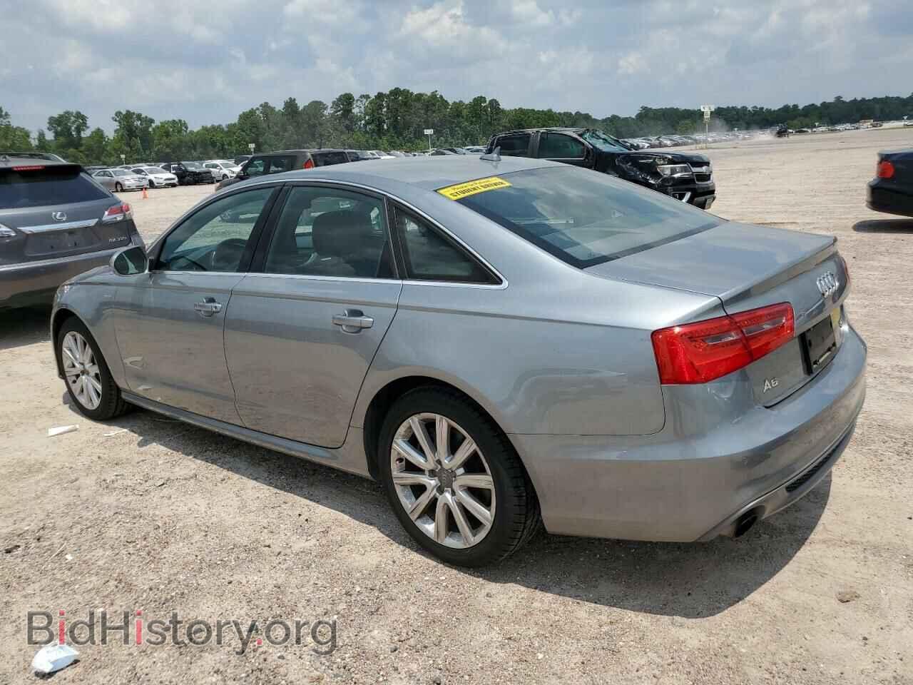 2014 AUDI A6 - VIN: WAUHGAFC2EN079166 - Фото 2