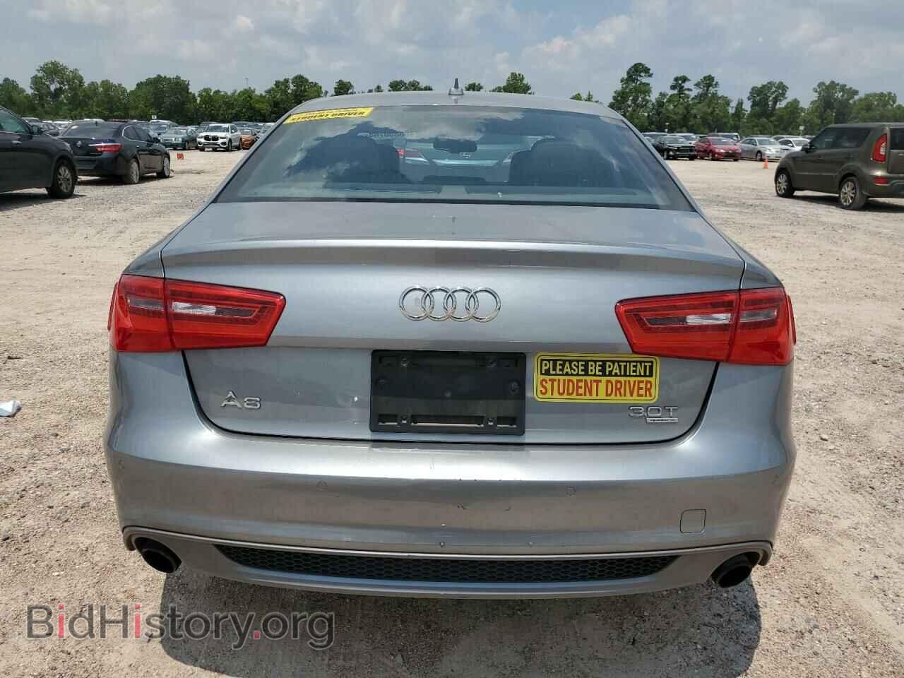 2014 AUDI A6 - VIN: WAUHGAFC2EN079166 - Фото 6