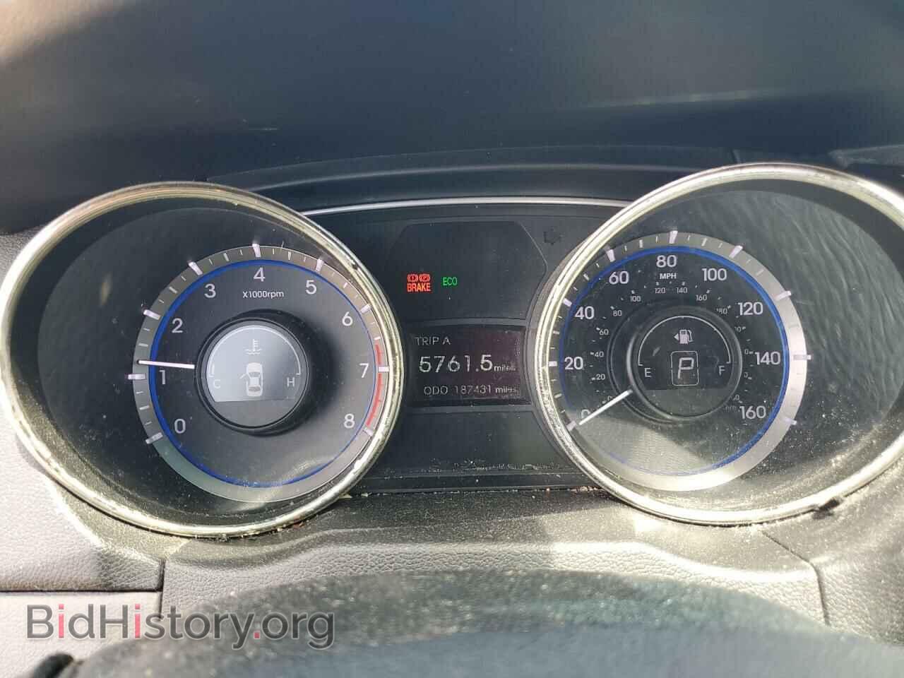 2013 HYUNDAI SONATA - VIN: 5NPEC4ABXDH551761 - Фото 9