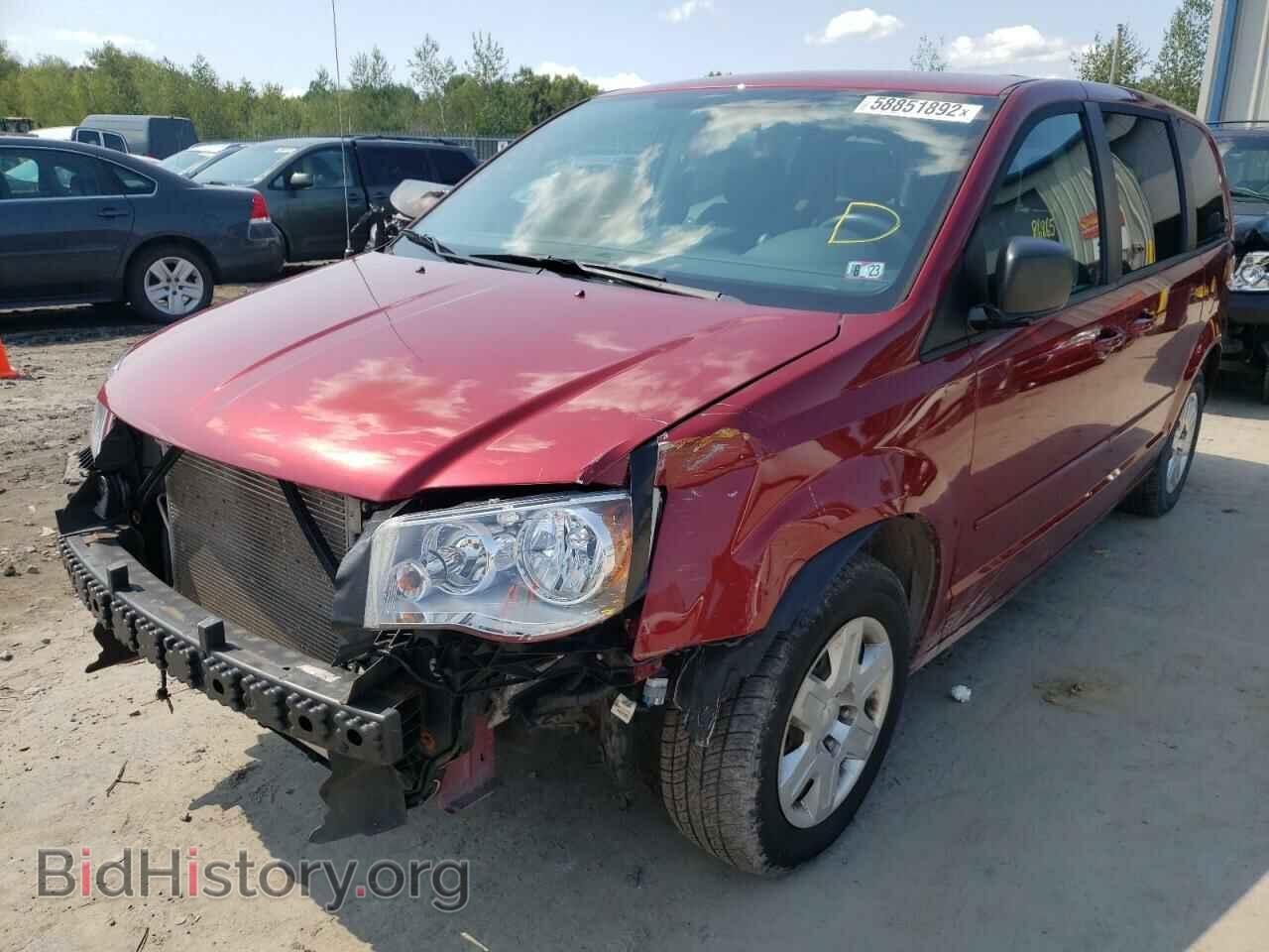 2011 DODGE CARAVAN - VIN: 2D4RN4DG7BR654982 - Фото 2