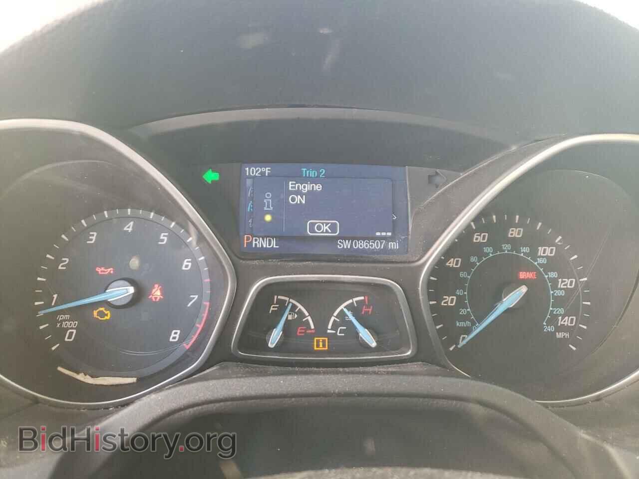 2014 FORD FOCUS - VIN: 1FADP3F22EL350149 - Фото 9