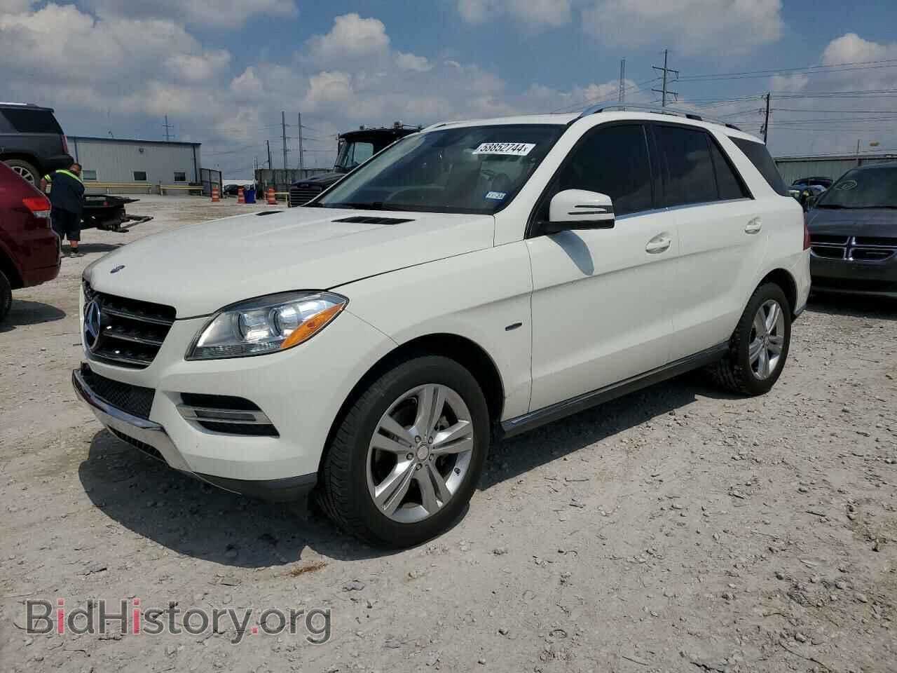 Photo 4JGDA5HB2CA015322 - MERCEDES-BENZ M-CLASS 2012
