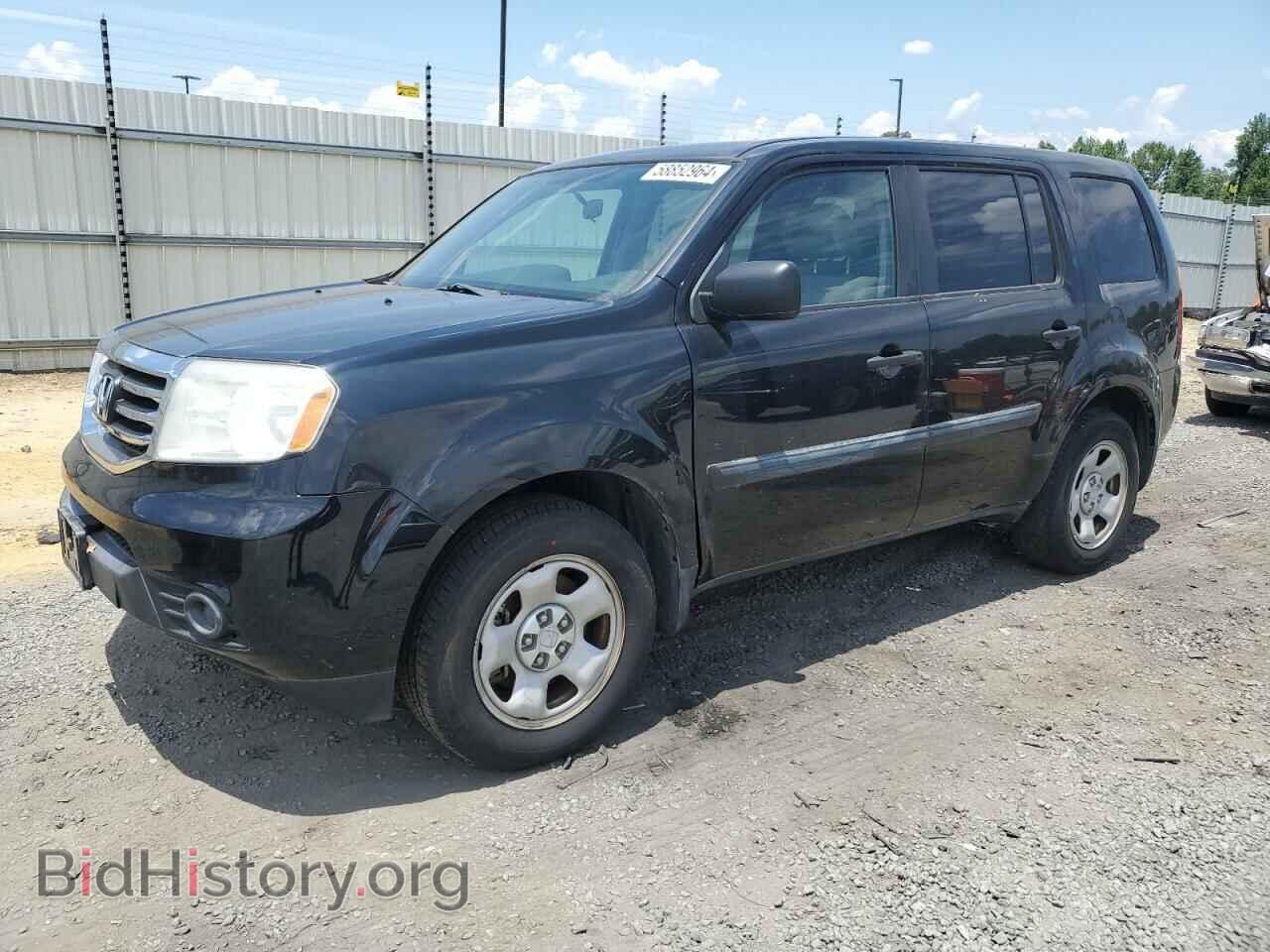 Photo 5FNYF3H27EB005956 - HONDA PILOT 2014