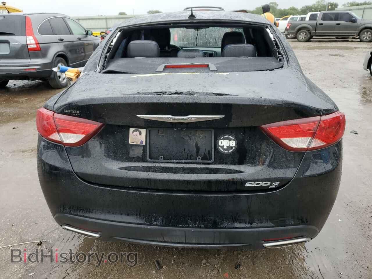 2015 CHRYSLER 200 - VIN: 1C3CCCBGXFN730272 - Фото 6