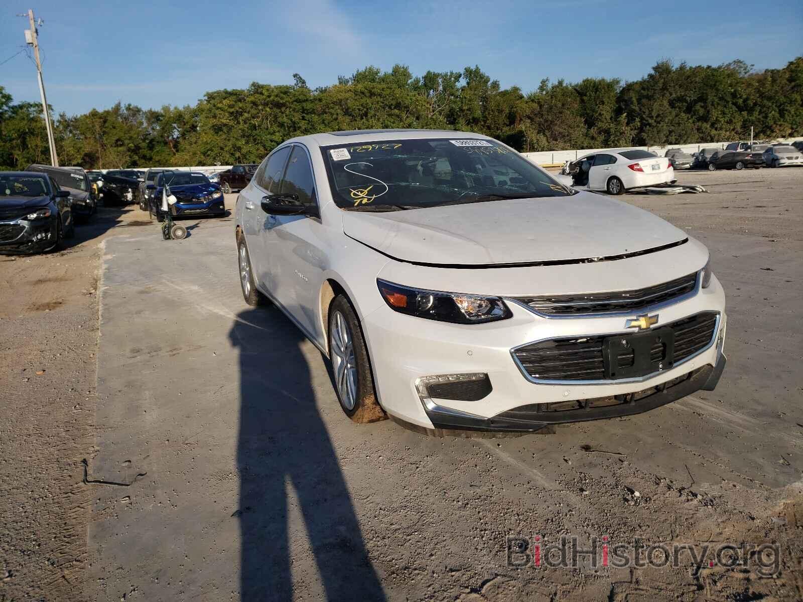 Фотография 1G1ZJ5SU4HF129927 - CHEVROLET MALIBU 2017