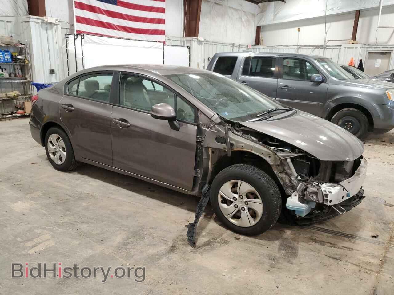 2013 HONDA CIVIC - VIN: 19XFB2F53DE020761 - Фото 4