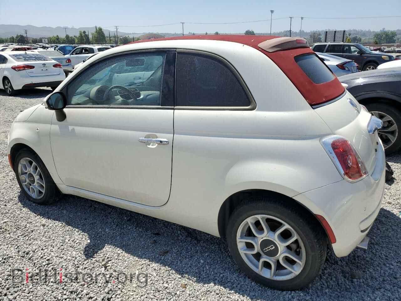 2012 FIAT 500 - VIN: 3C3CFFDR5CT355202 - Photo 2