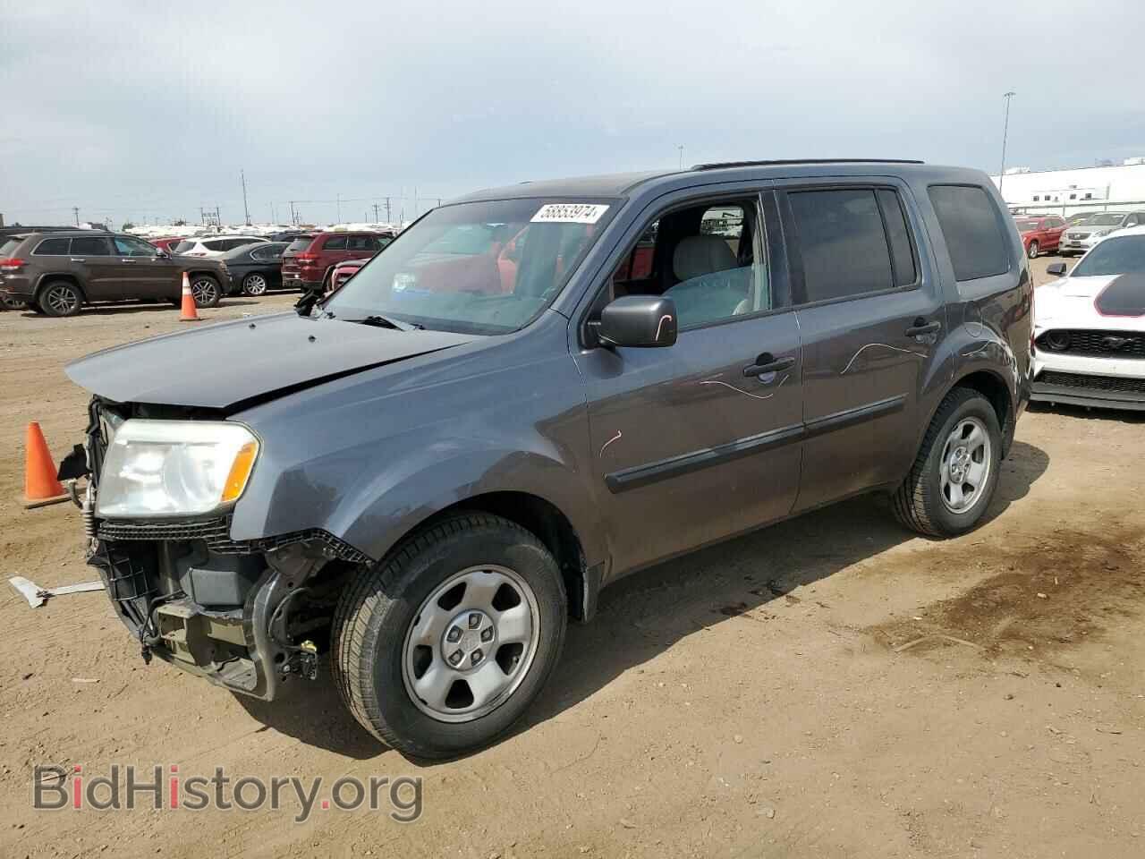 Photo 5FNYF4H21DB073075 - HONDA PILOT 2013
