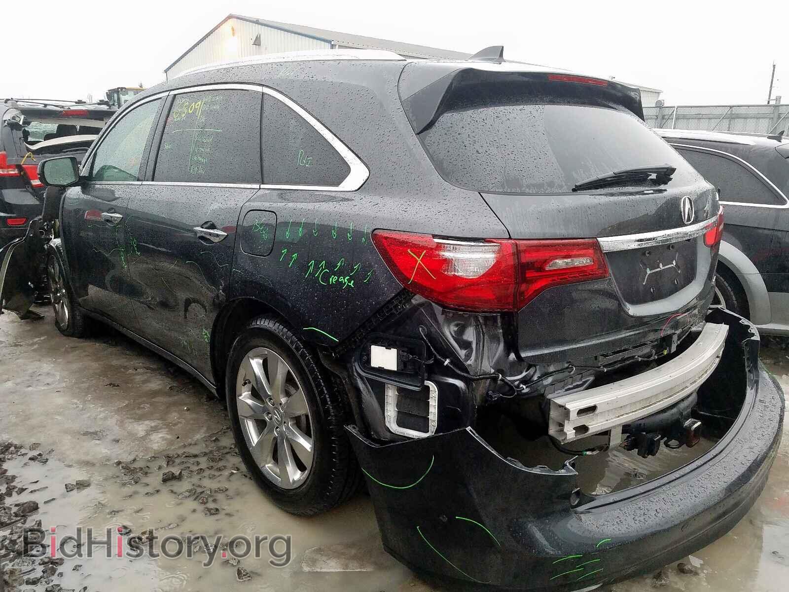 2016 ACURA MDX - VIN: 5FRYD4H88GB507263 - Фото 3