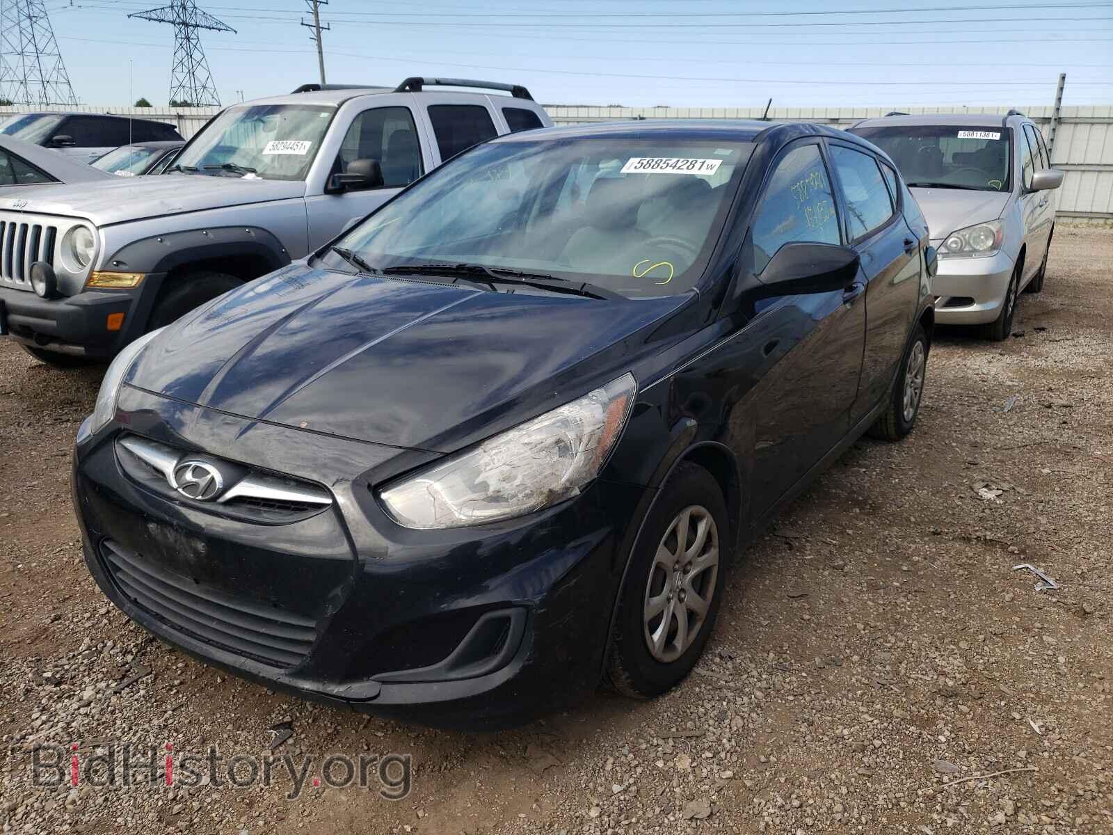 2014 HYUNDAI ACCENT - VIN: KMHCT5AE1EU195405 - Фото 2