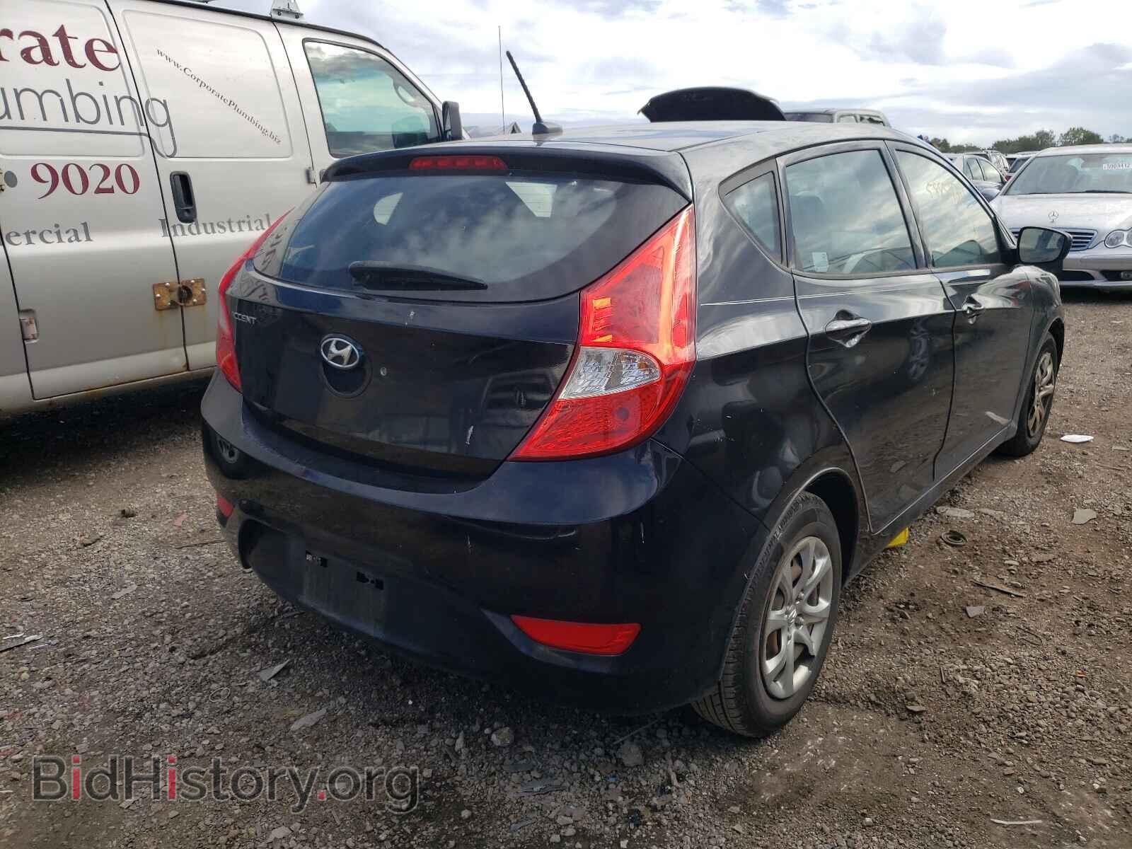 2014 HYUNDAI ACCENT - VIN: KMHCT5AE1EU195405 - Фото 4
