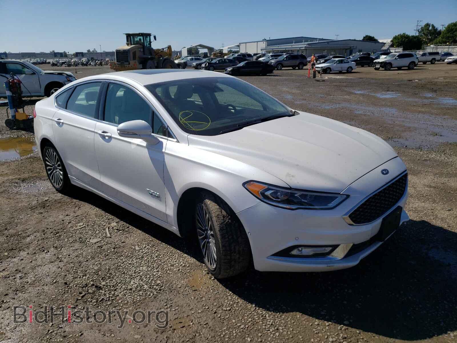 Фотография 3FA6P0SU1HR276310 - FORD FUSION 2017