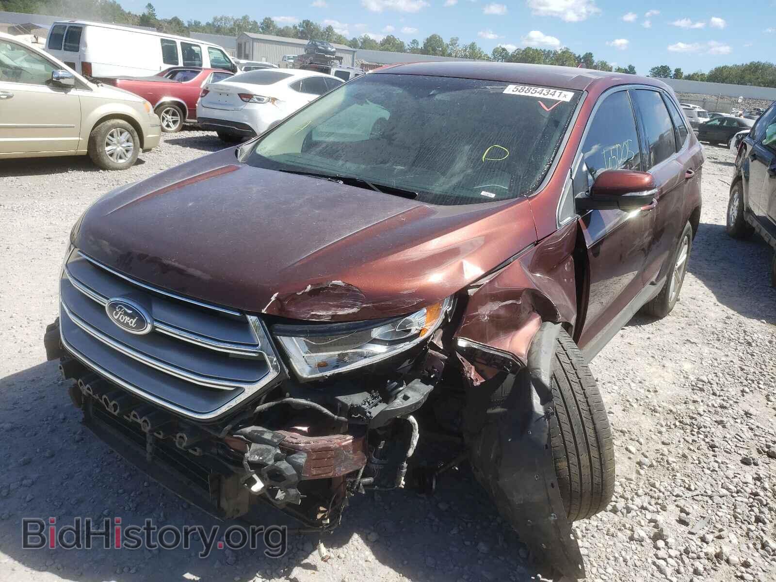 2015 FORD EDGE - VIN: 2FMTK3J99FBB70382 - Photo 2