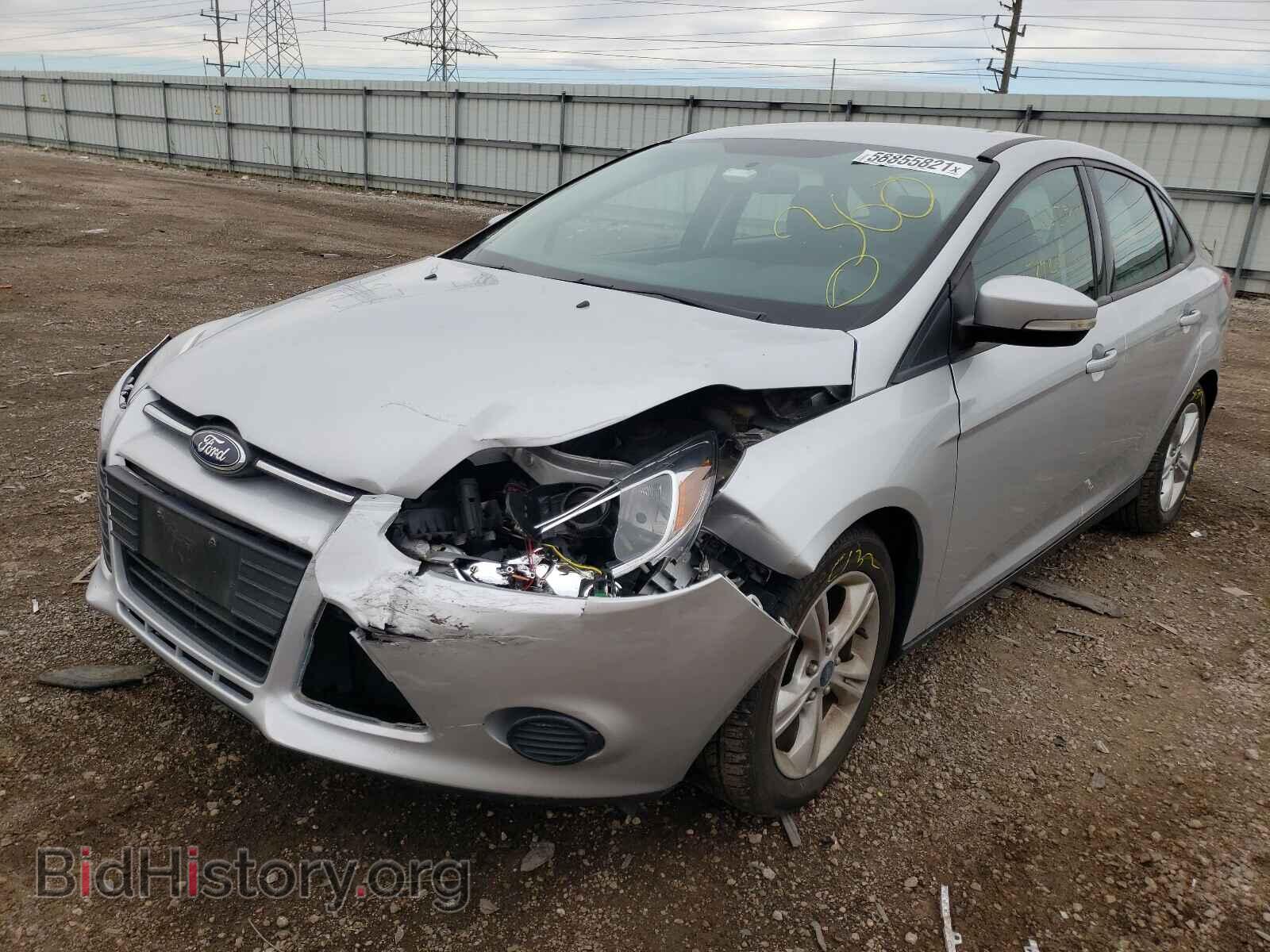 2014 FORD FOCUS - VIN: 1FADP3F2XEL166495 - Фото 2
