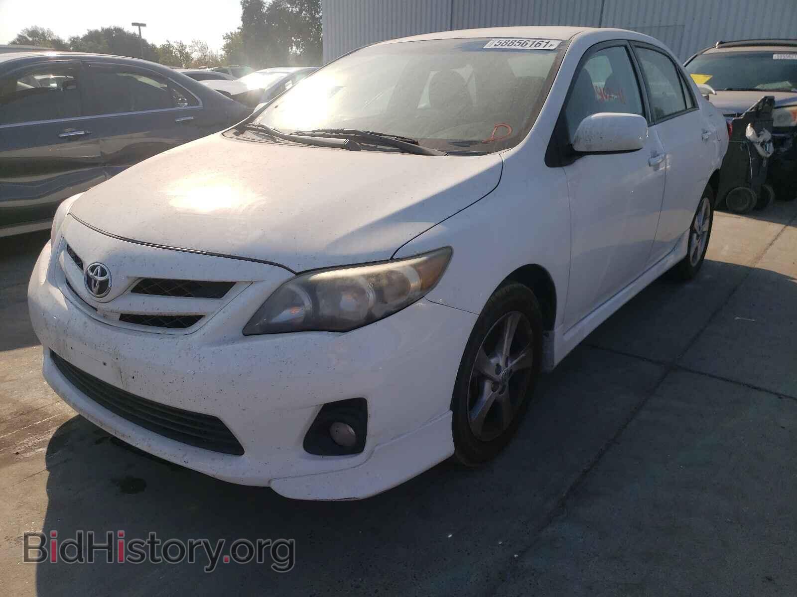 2011 TOYOTA COROLLA - VIN: 2T1BU4EE9BC737313 - Фото 2