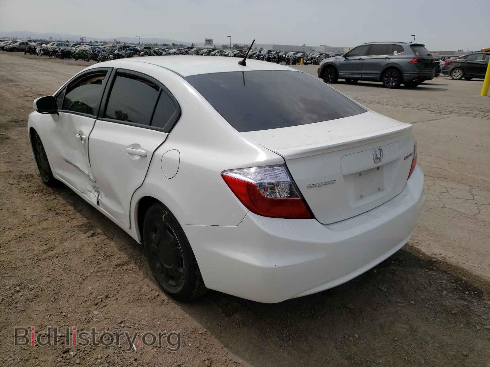 2012 HONDA CIVIC - VIN: JHMFB4F27CS010620 - Фото 3