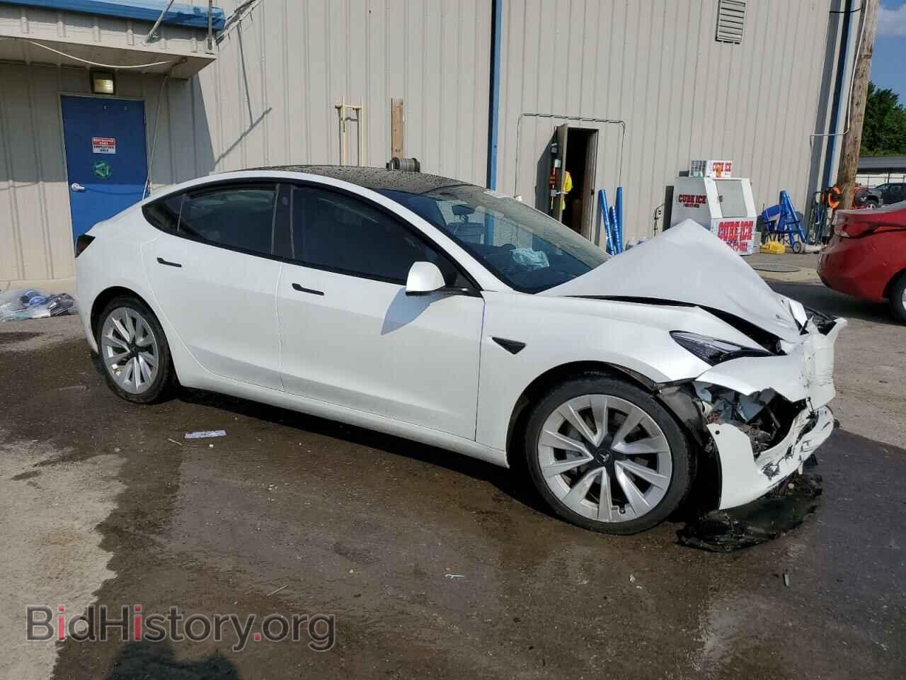 2022 TESLA MODEL 3 - VIN: 5YJ3E1EB4NF272607 - Фото 4