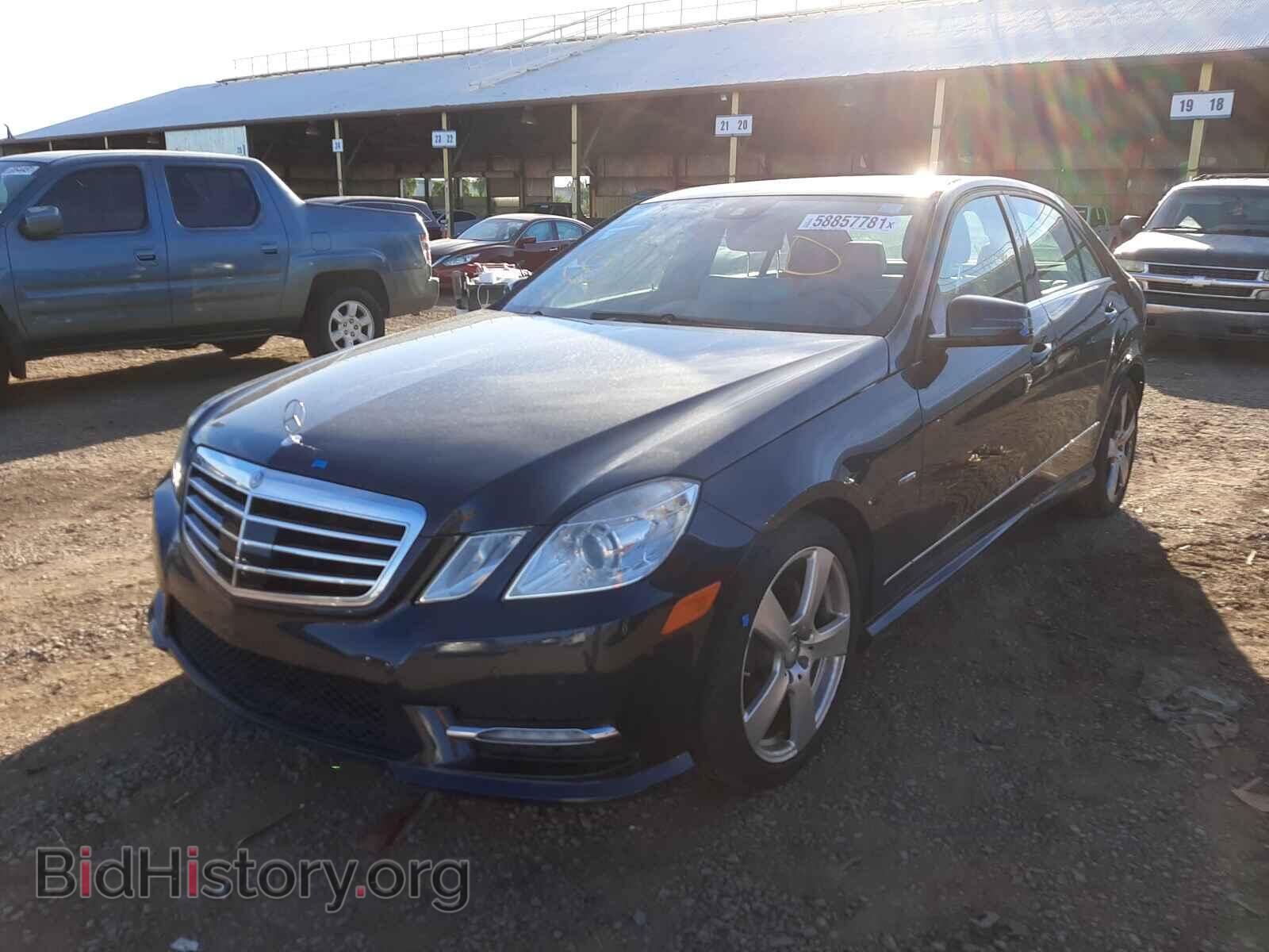 2012 MERCEDES-BENZ E-CLASS - VIN: WDDHF5KB0CA560652 - Фото 2