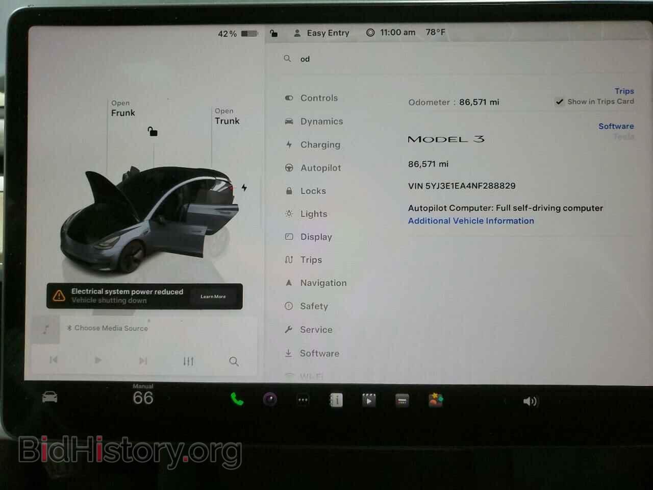 2022 TESLA MODEL 3 - VIN: 5YJ3E1EA4NF288829 - Фото 9