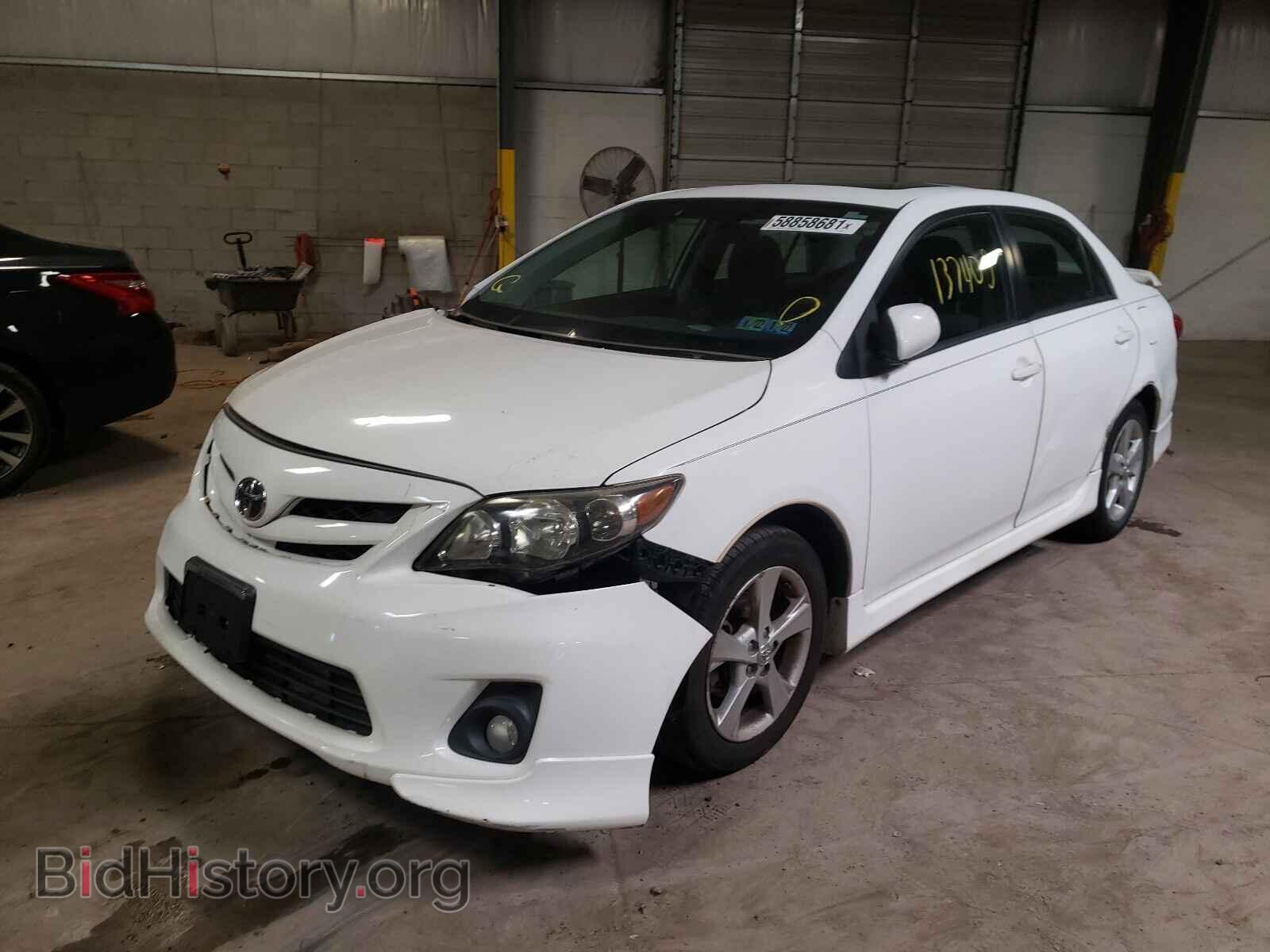 2011 TOYOTA COROLLA - VIN: 2T1BU4EE8BC594208 - Фото 2