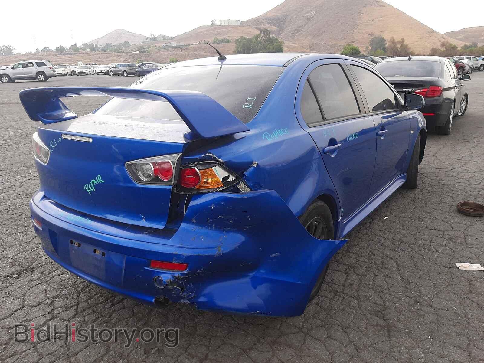 2012 MITSUBISHI LANCER - VIN: JA32V2FW1CU007083 - Фото 4