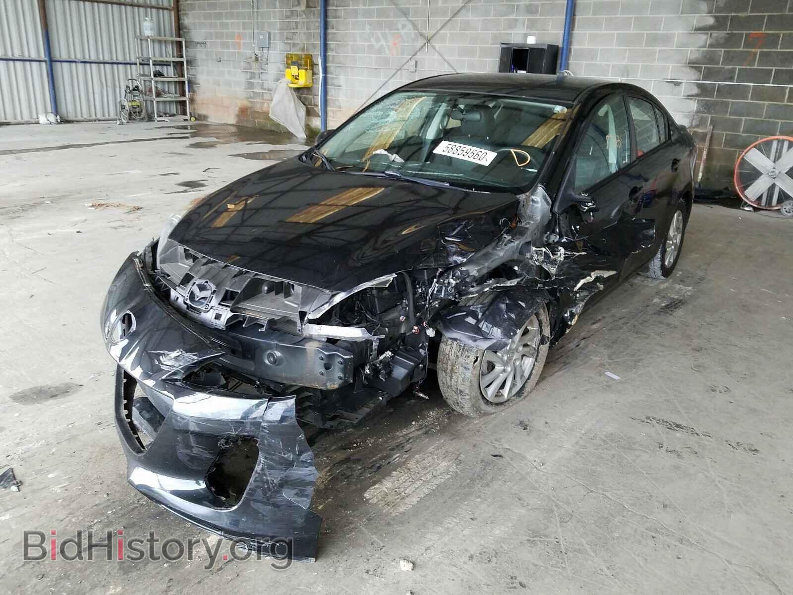 2012 MAZDA 3 - VIN: JM1BL1V71C1698533 - Фото 2