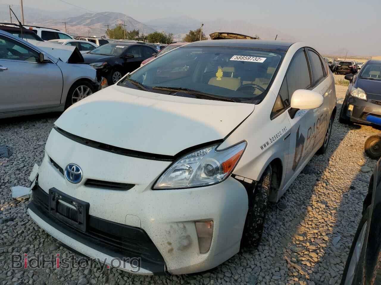 2014 TOYOTA PRIUS - VIN: JTDKN3DU4E0384591 - Фото 2