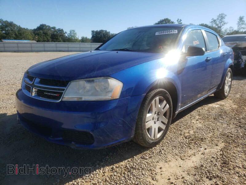 2012 Dodge AVENGER (VIN 1C3CDZAB1CN216103) — photo 2 of 10