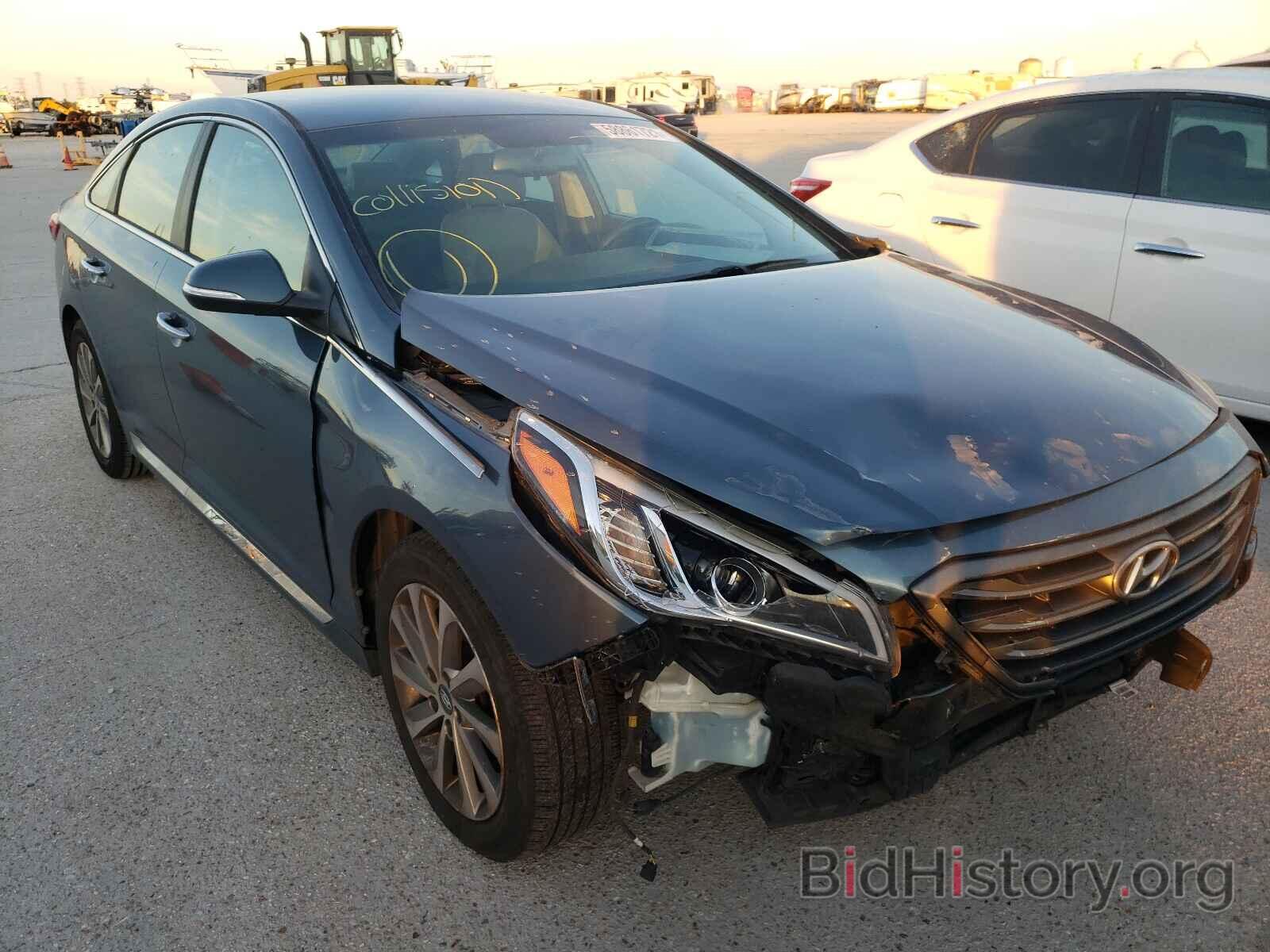 Фотография 5NPE34AF9FH245673 - HYUNDAI SONATA 2015