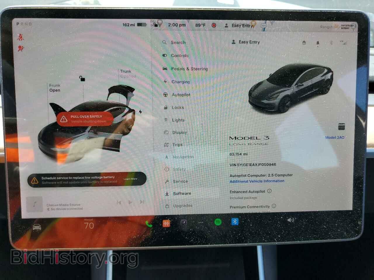 2018 TESLA MODEL 3 - VIN: 5YJ3E1EAXJF050946 - Фото 9