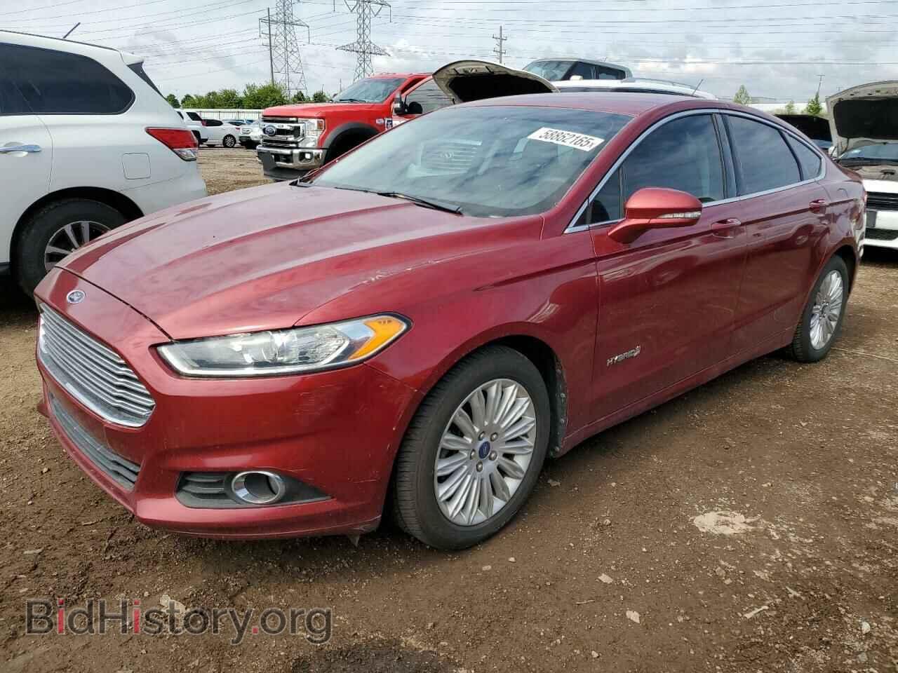 Photo 3FA6P0LU1DR246703 - FORD FUSION 2013