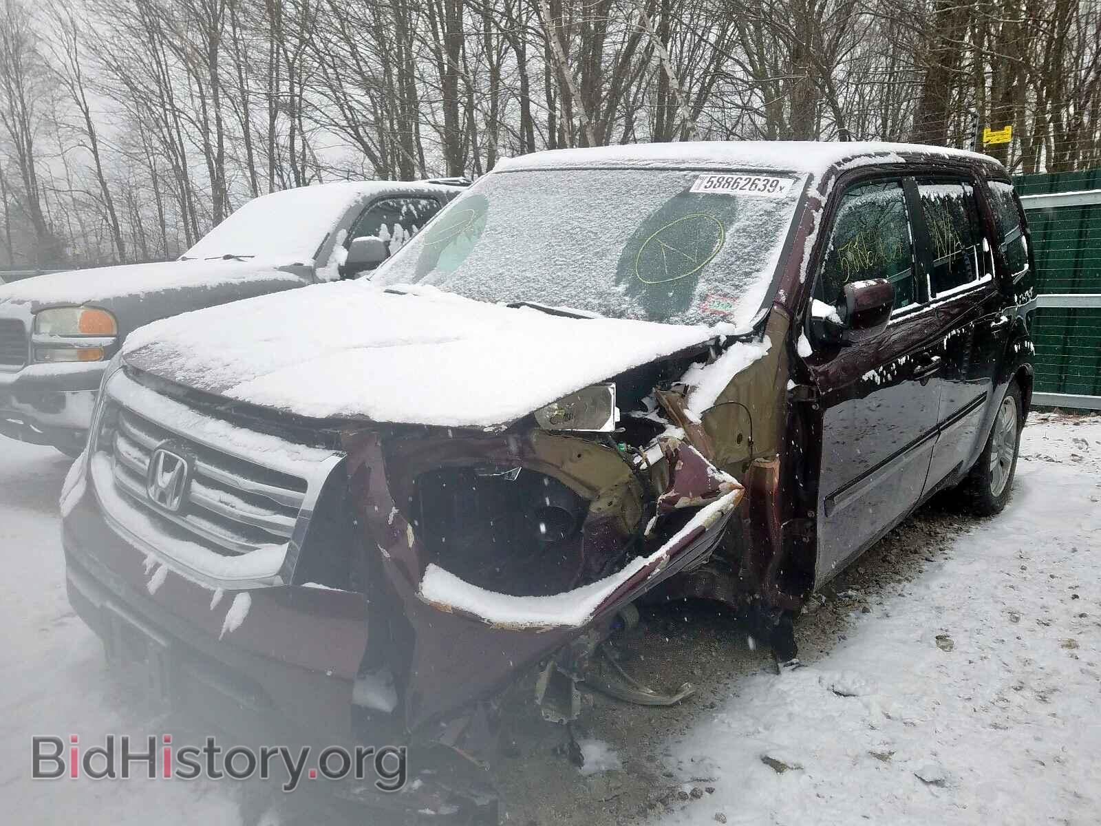 2014 HONDA PILOT - VIN: 5FNYF4H53EB008465 - Photo 2