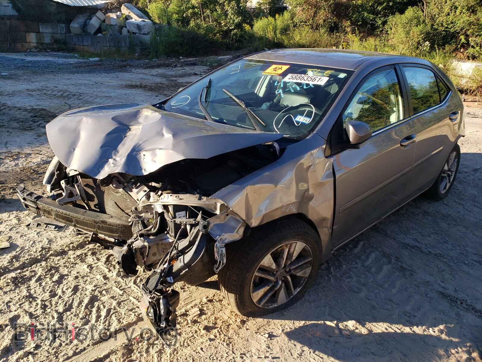 2014 TOYOTA COROLLA - VIN: 5YFBPRHEXEP044321 - Фото 2