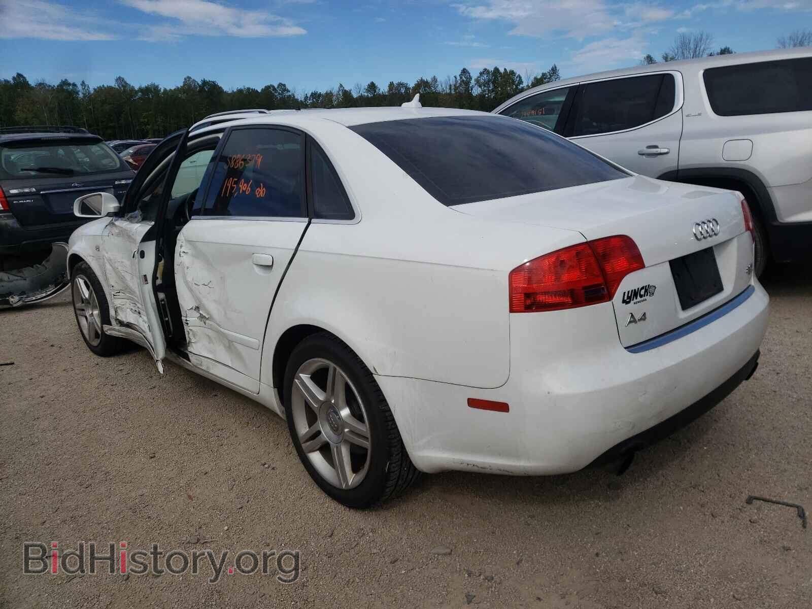 2007 AUDI A4 - VIN: WAUDF78E07A032098 - Фото 3