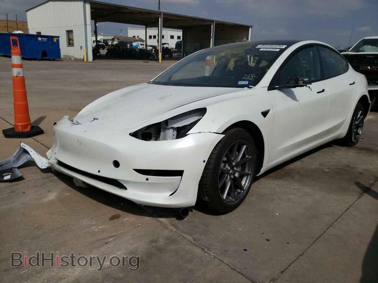 2021 TESLA MODEL 3 - VIN: 5YJ3E1EA0MF087184 - Фото 2