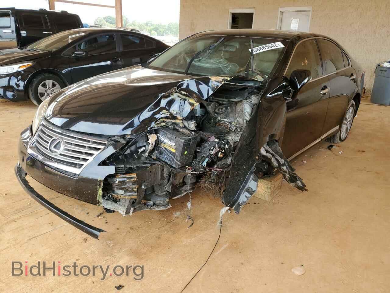 2012 LEXUS ES350 - VIN: JTHBK1EG6C2476243 - Фото 2