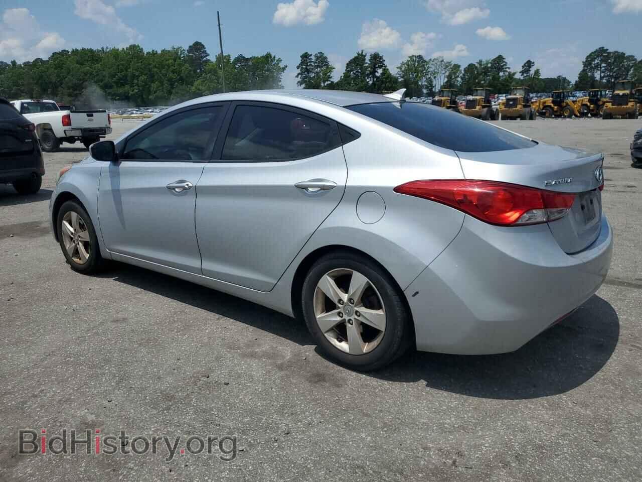 2012 HYUNDAI ELANTRA - VIN: 5NPDH4AE3CH065606 - Фото 2