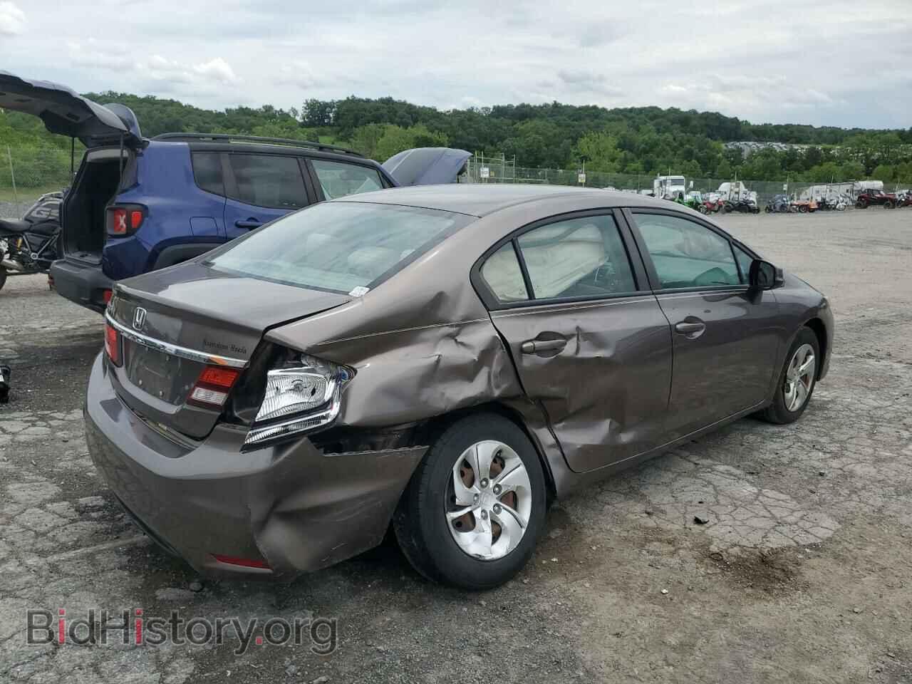 2013 HONDA CIVIC - VIN: 19XFB2F54DE292297 - Фото 3
