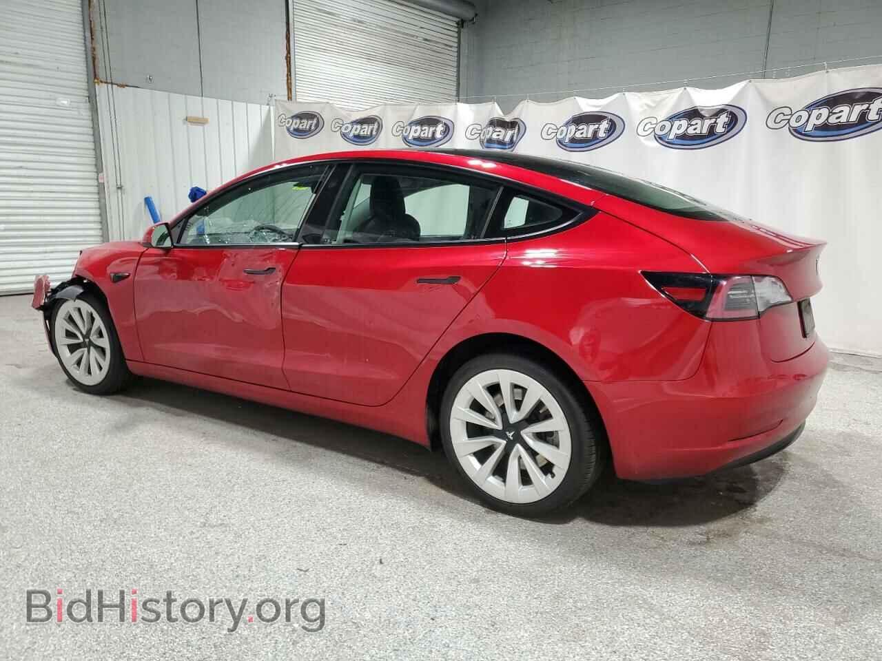 2022 TESLA MODEL 3 - VIN: 5YJ3E1EA4NF287440 - Фото 2