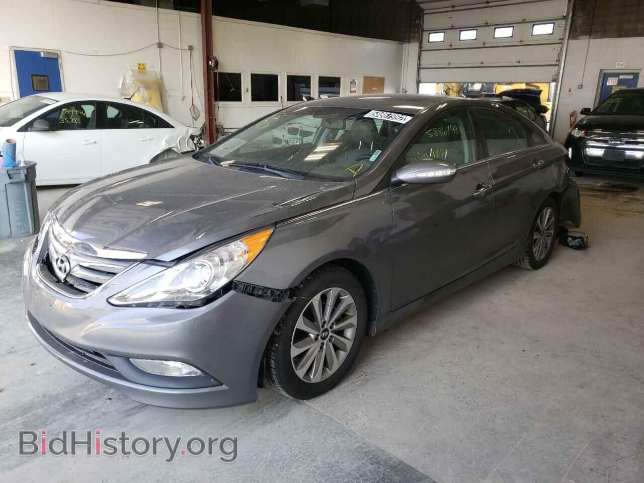 2014 HYUNDAI SONATA - VIN: 5NPEC4AB1EH911503 - Фото 2