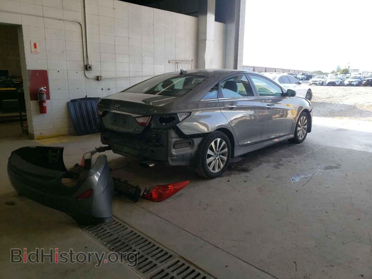2014 HYUNDAI SONATA - VIN: 5NPEC4AB1EH911503 - Фото 4