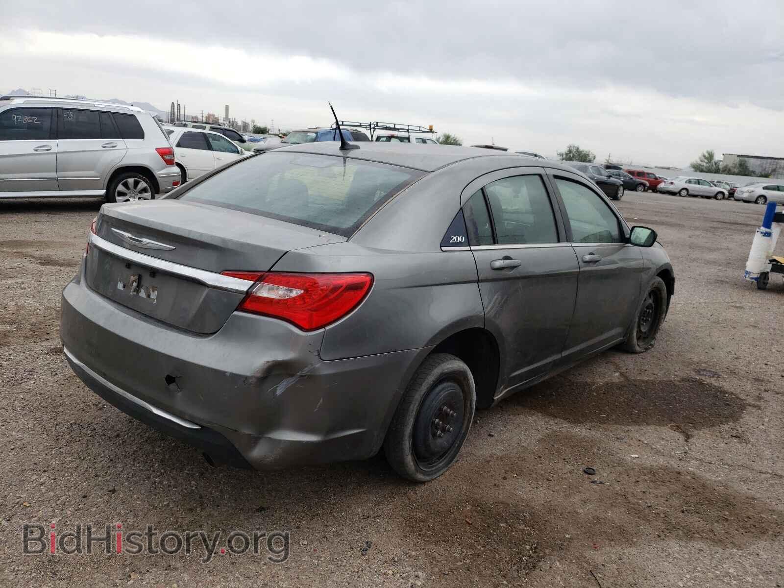 2013 CHRYSLER 200 - VIN: 1C3CCBAG3DN767351 - Фото 4