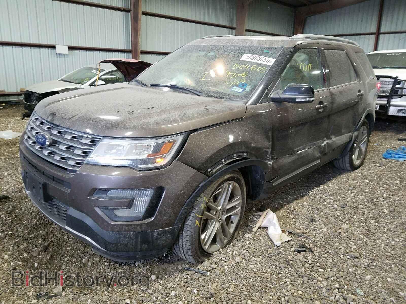 2016 FORD EXPLORER - VIN: 1FM5K7D84GGB04805 - Фото 2