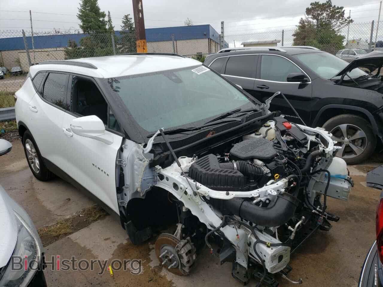 Фотография 3GNKBCRS2MS501373 - CHEVROLET BLAZER 2021