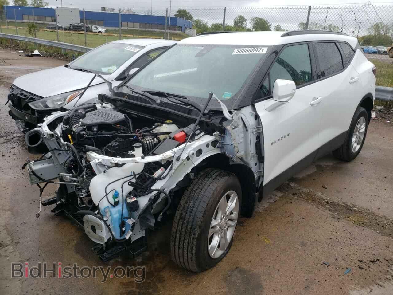 2021 CHEVROLET BLAZER - VIN: 3GNKBCRS2MS501373 - Фото 2